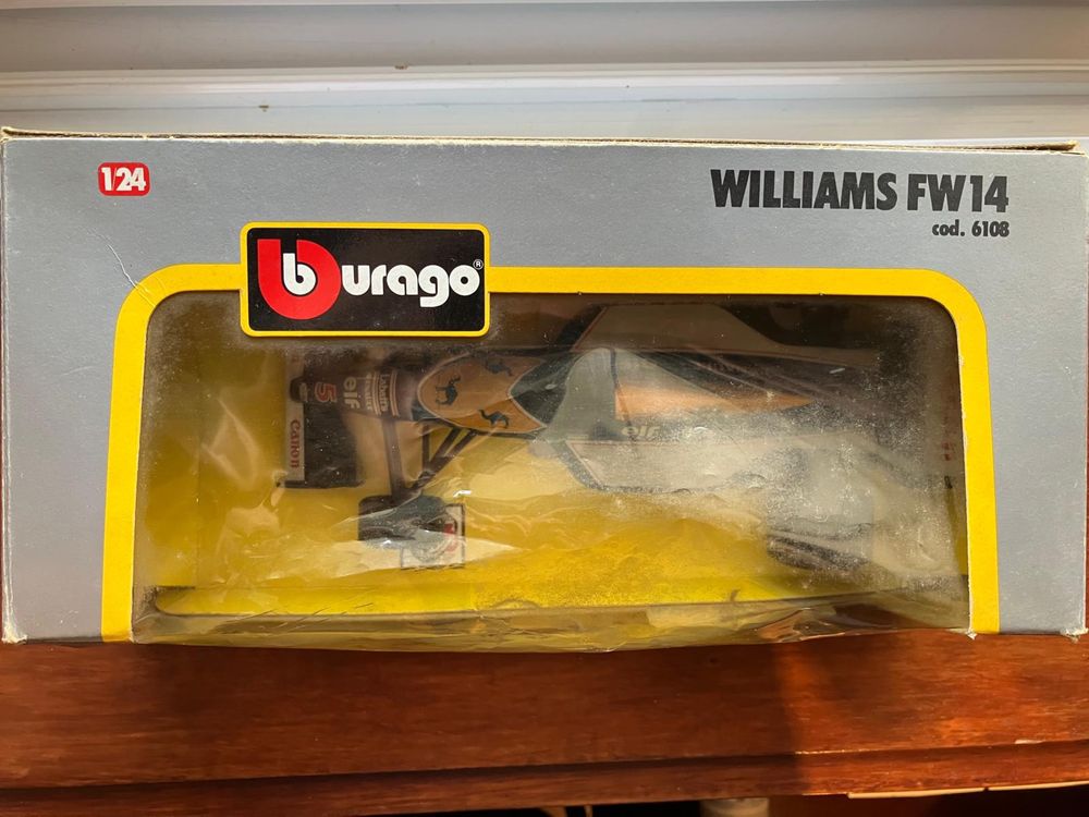 Burago Formula 1 Williams FW14