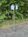 Lampa  ogrodowa tarasowa latarnia LED