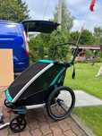 Przyczepka rowerowa dwuosobowa Thule Chariot Lite 2 (możliwa wysyłka)