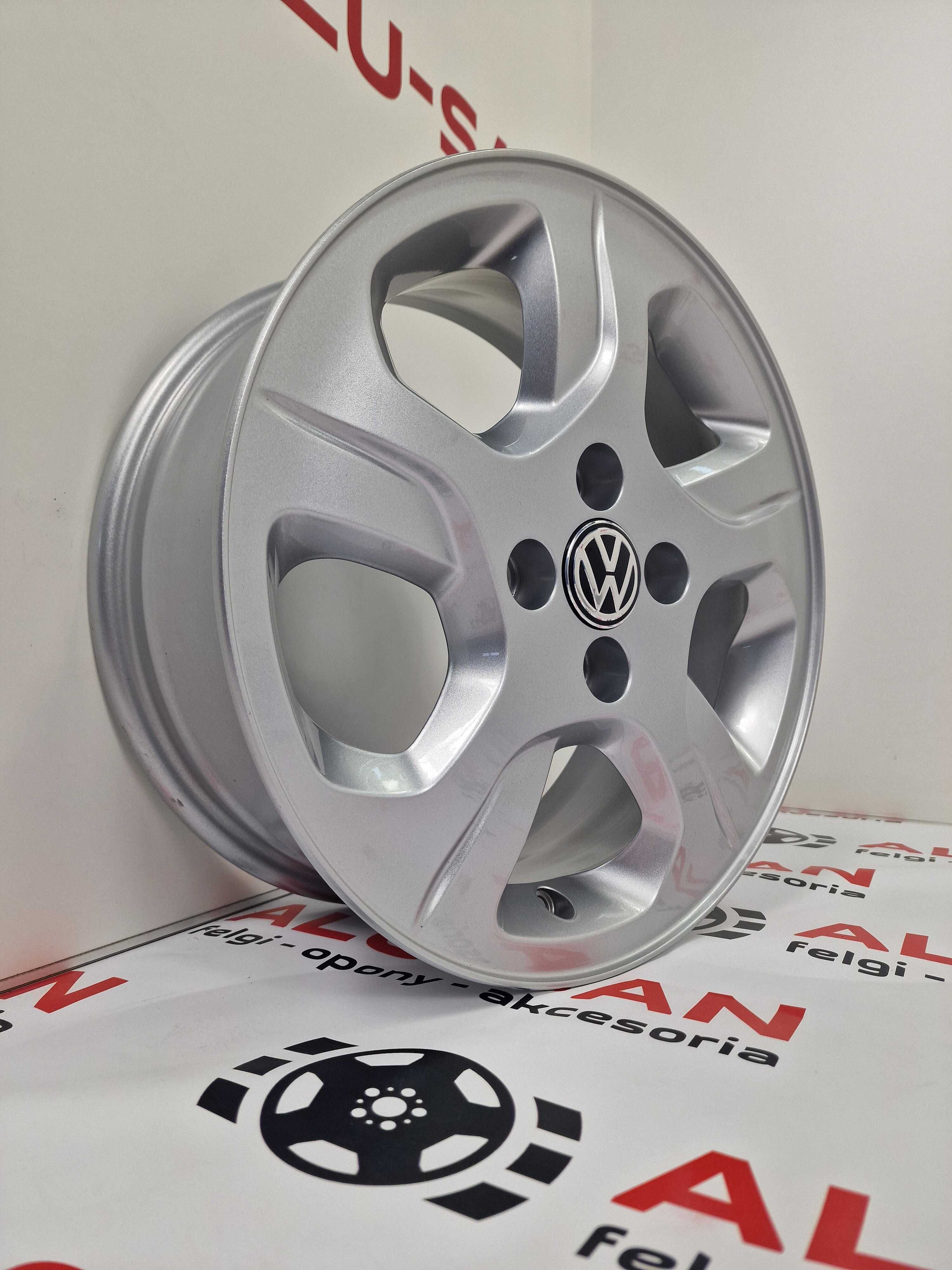 NOWE alufelgi VW 15" 4x100:Lupo. Polo. UP! - Srebrne