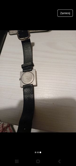 Retro zegarek damski bocian tytanowy