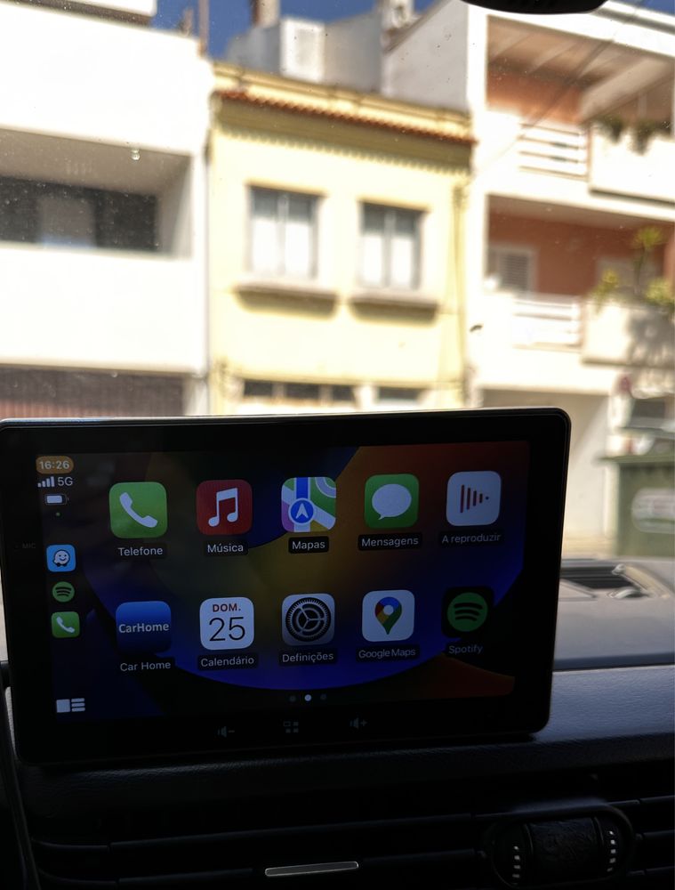 Consola Apple CarPlay/Android Auto