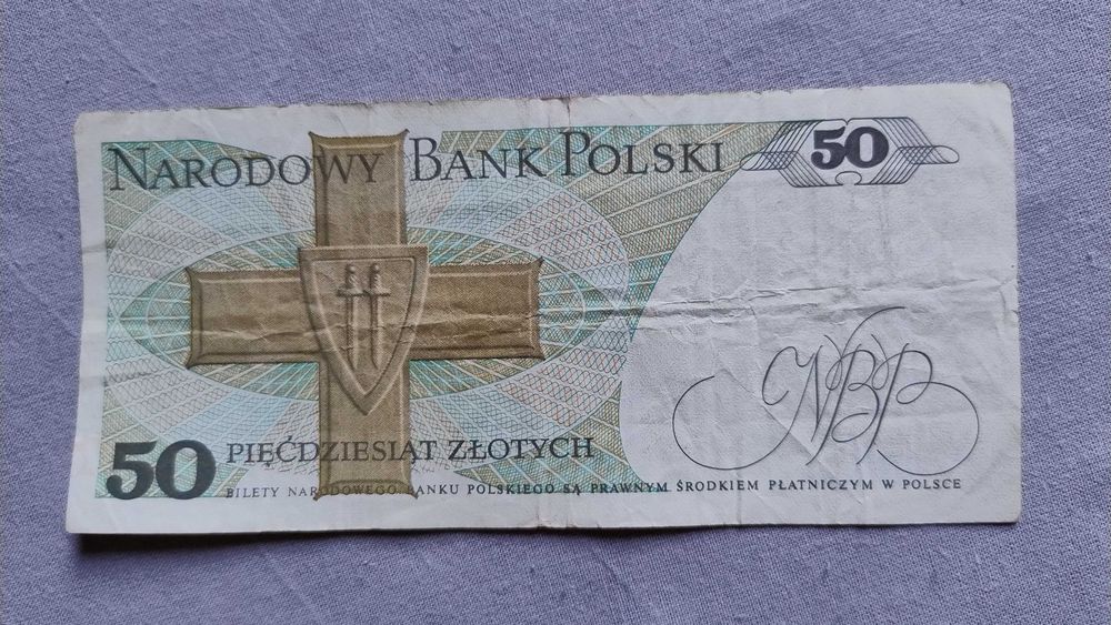 Banknot 50 zł z 1988 r