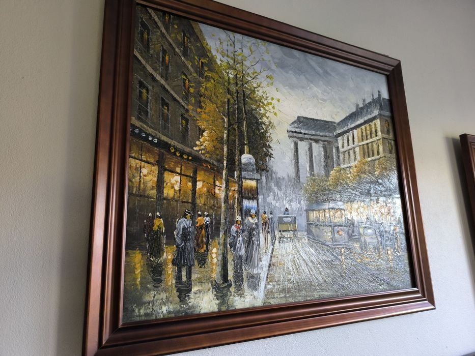 Widoki Paryża 3 obrazy