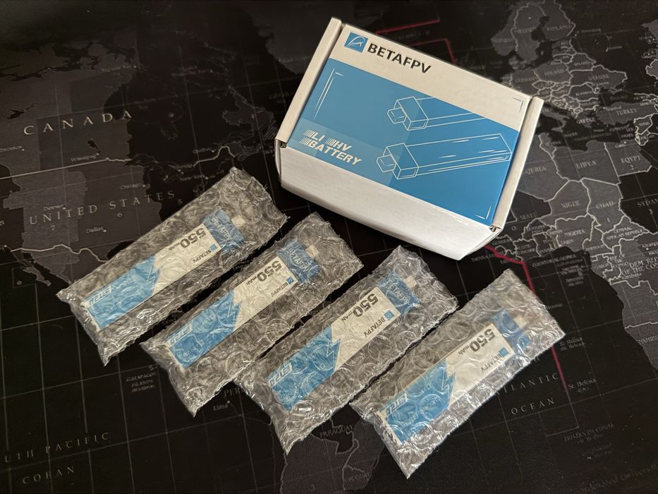 Акумулятори BetaFPV 550 mAh (4шт)