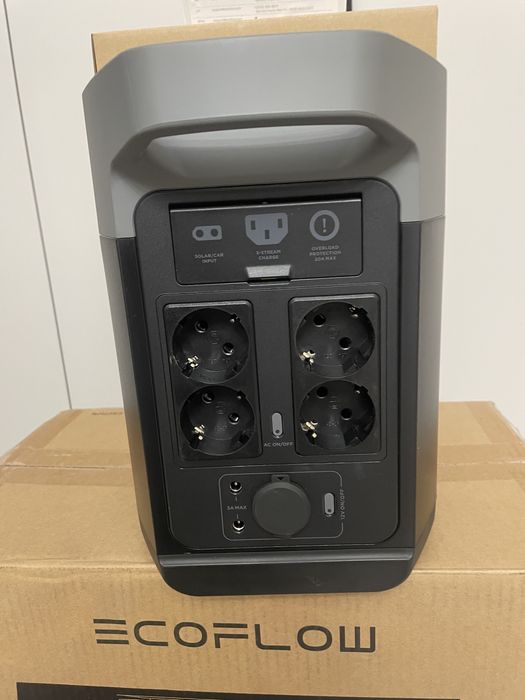 Зарядна станція Ecoflow delta 2 з європейськими розетками