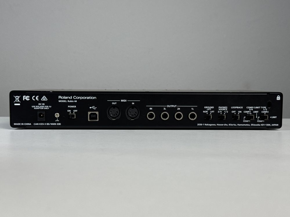 Audio Interface Roland RUBIX44