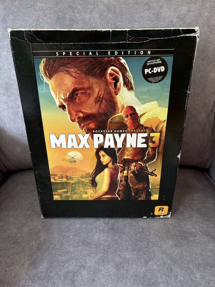 Max Payne 3 Special Edition Edycja Kolekcjonerska Figurka Unikat PC