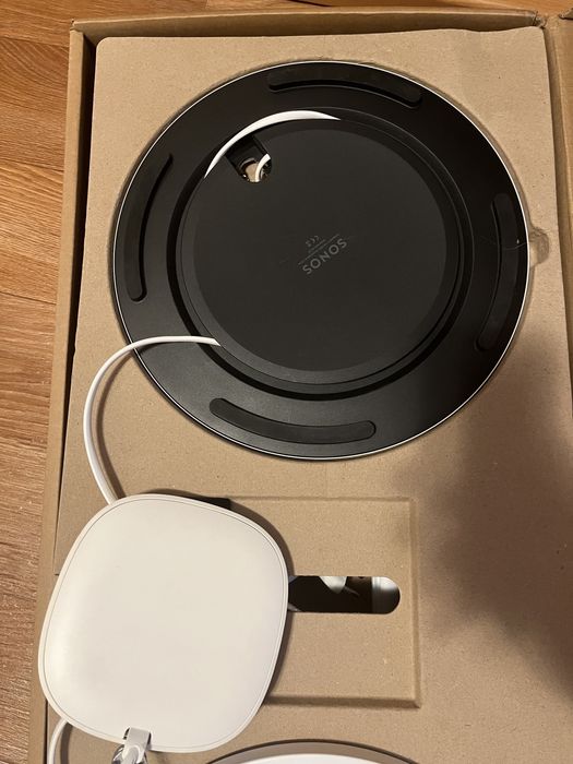 Акустична система Sonos One SL з підставками Conecto (2 шт білі) нові