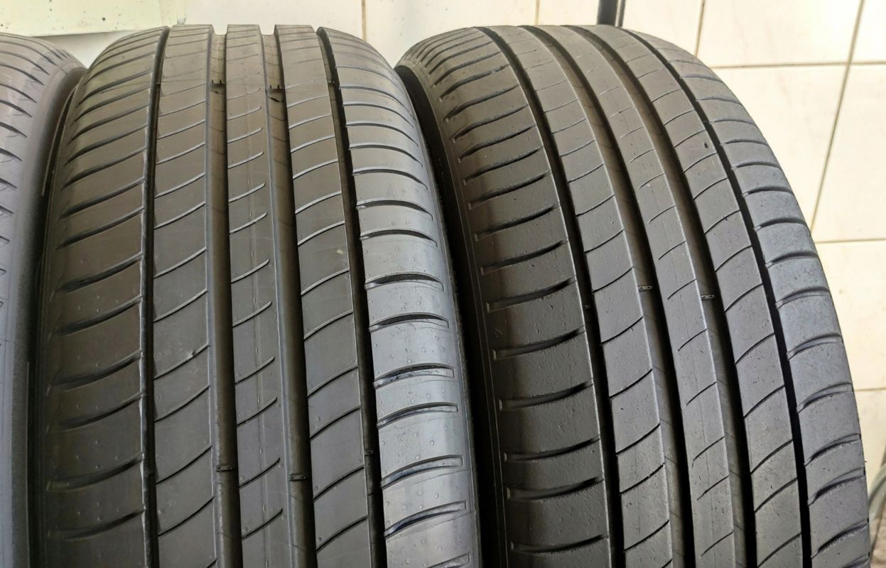4x 215/55r18 Michelin Primacy 3/99v B/A/69dB 6,69mm Jak Nowe