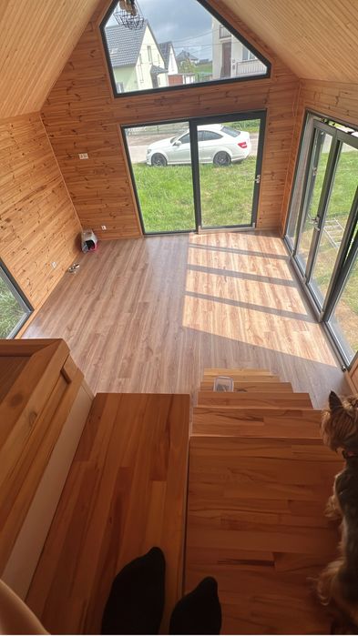 Działka budowlana 800m2 z domkiem Gnieżdżewo