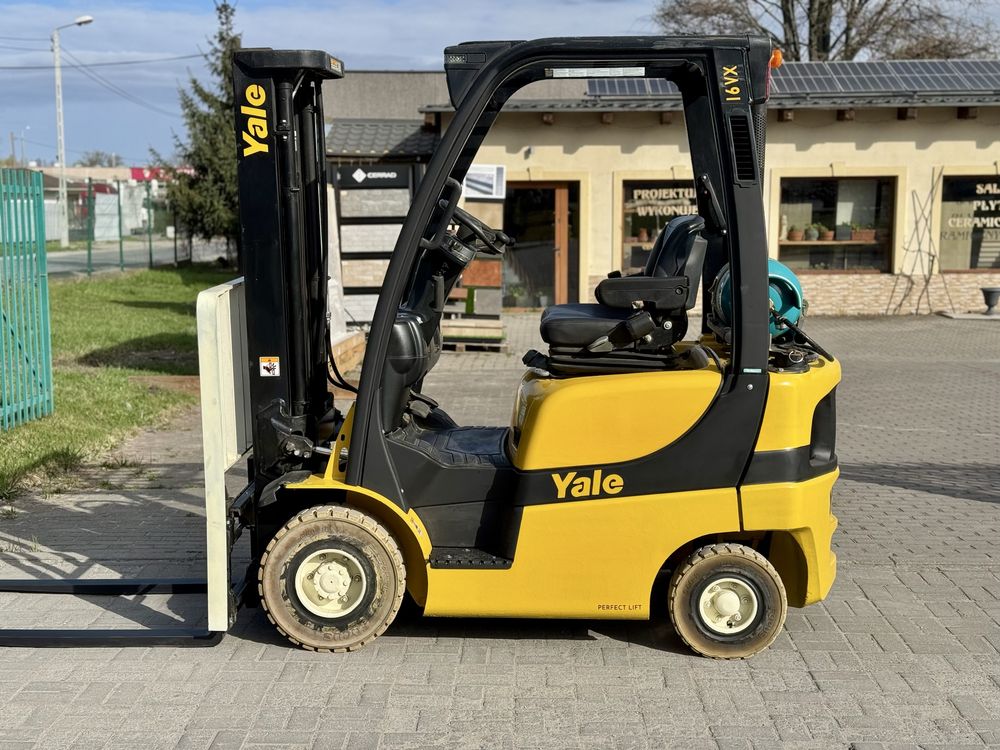 Yale [2017] wózek widłowy 1600kg wolny skok SALON PL udt