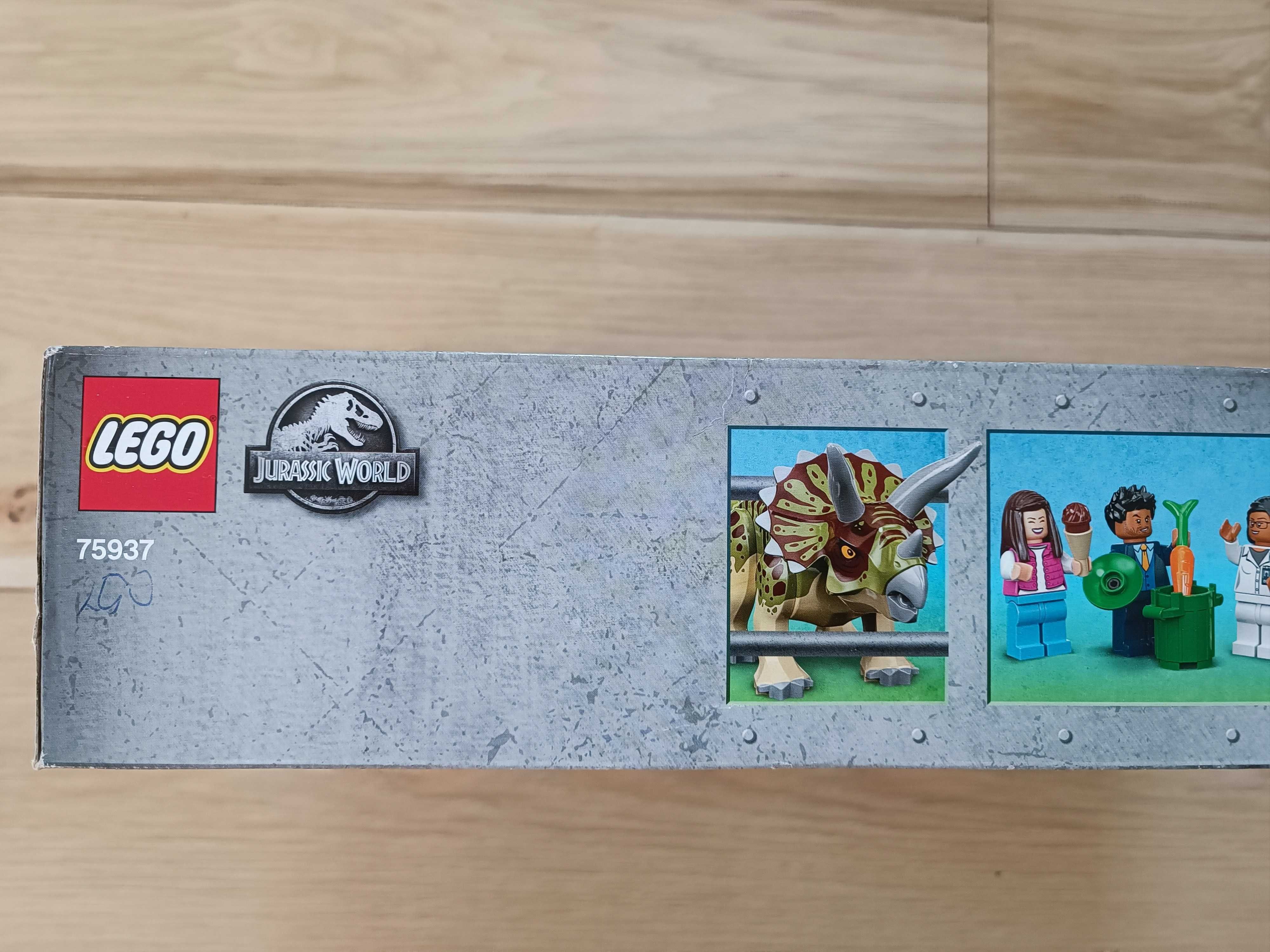 LEGO Jurassic World 75937 - Atak Triceratopsa - NOWY - Wysyłka OLX