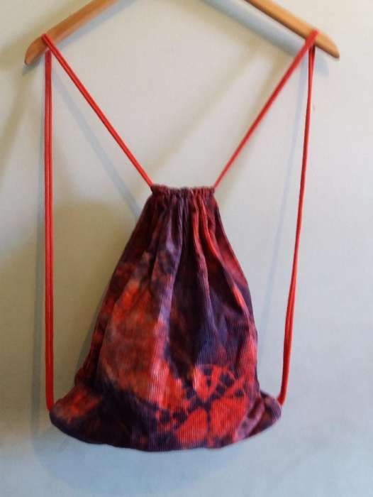 Mochila tye-dye, artesanato, boho, hippie chic