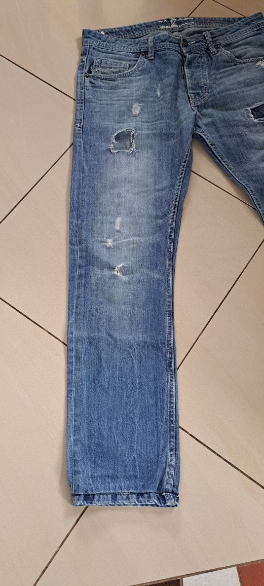 Spodnie męskie jeans wzrost 176 cm