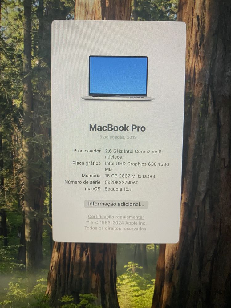 Macbook pro 16”