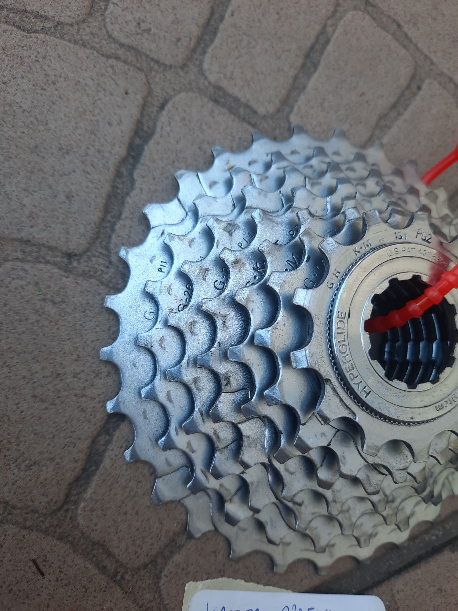 kaseta shimano 7s deore LX/XT/DX hyperglide 13-30t retro 0725k2