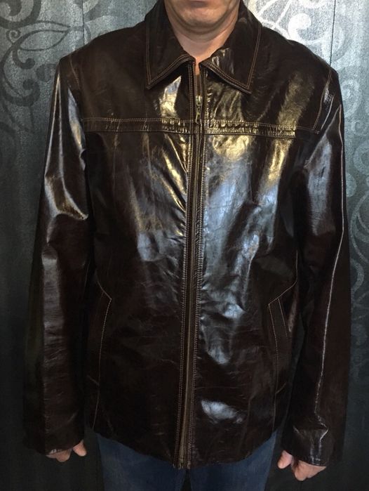 Кожаный пиджак