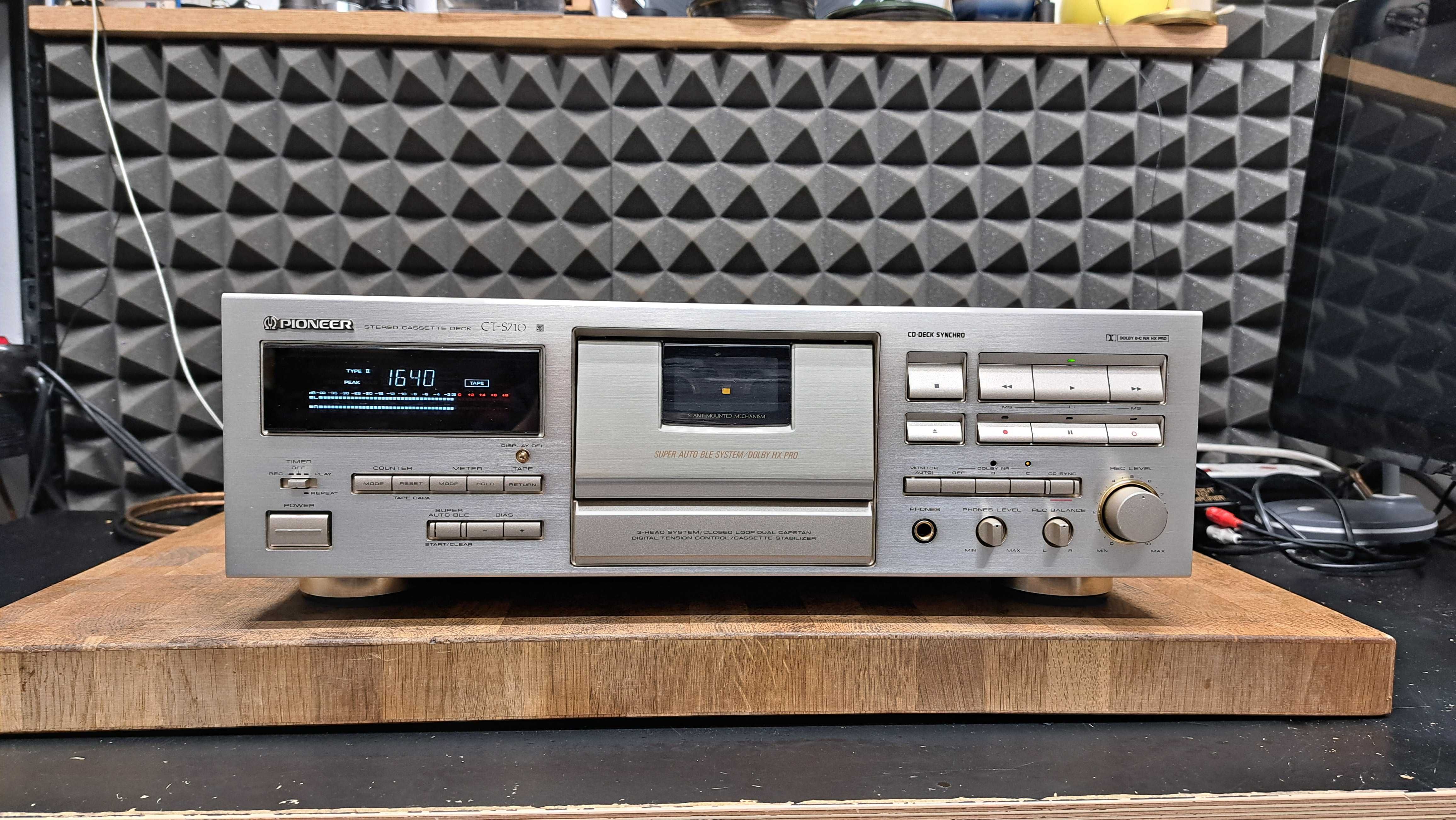 Deck Pioneer CT-S710-G 3head