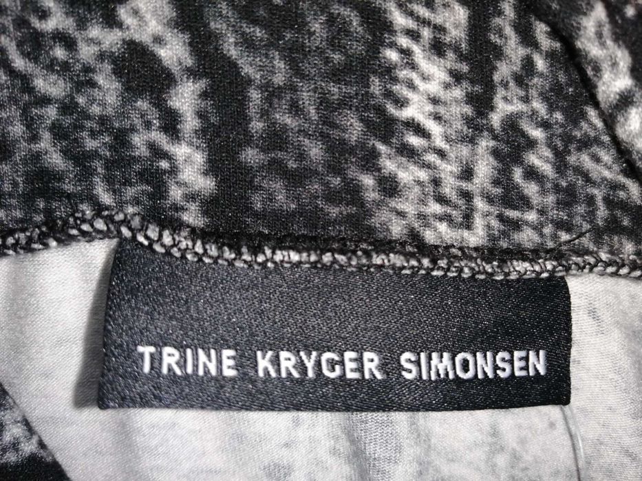 TRINE KRYGER SIMONSEN Bluzka Damska 38 Oryginalna Wiskoza Super Stan