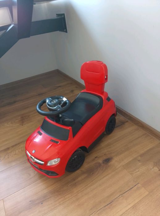 Jeździk 3 w 1 pchacz autko odpychacz Mercedes