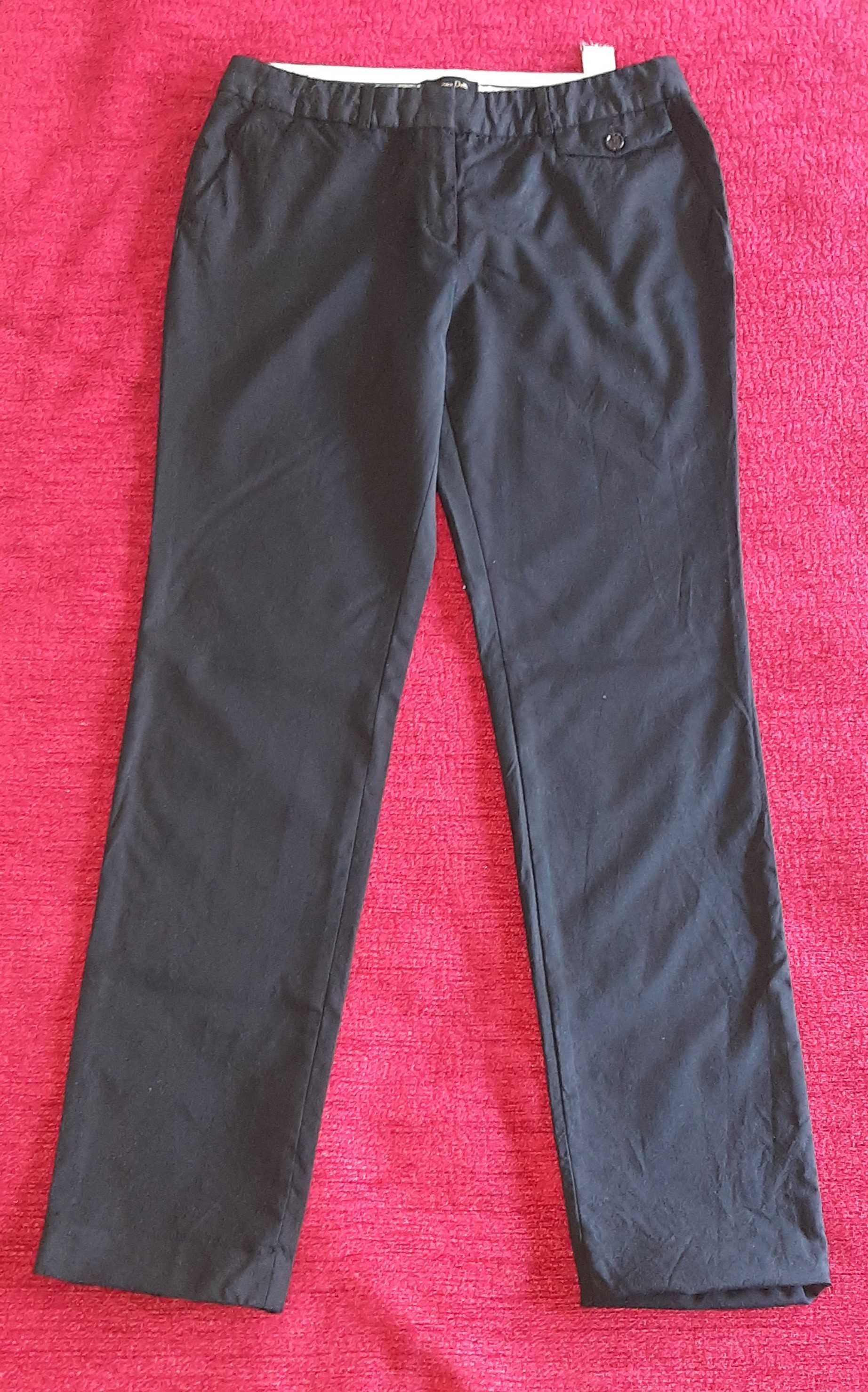 Calça de Fato Preta Massimo Dutti Tam. 40