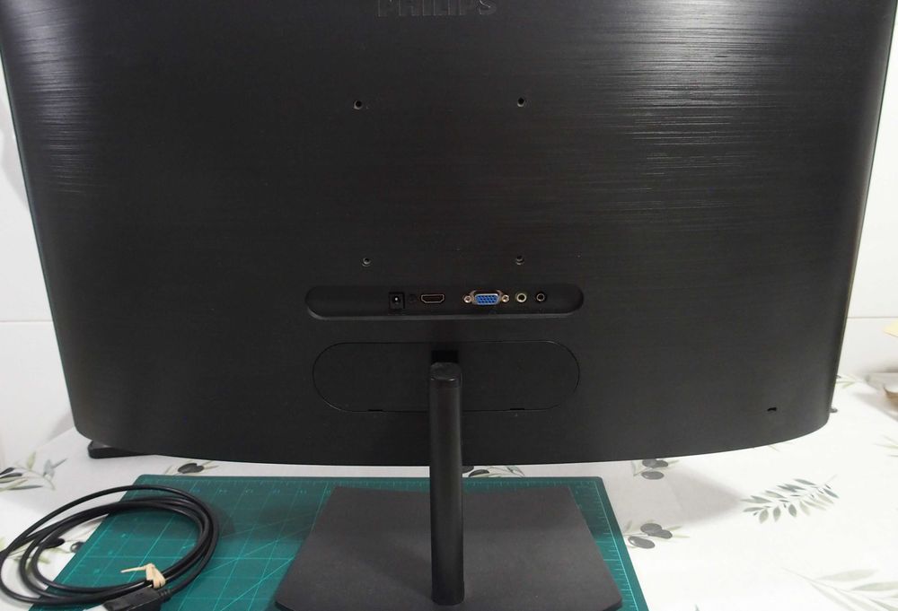 Monitor Philips 27" 271E1SCA/00 LED 1920 x 1080 Full HD c/ colunas