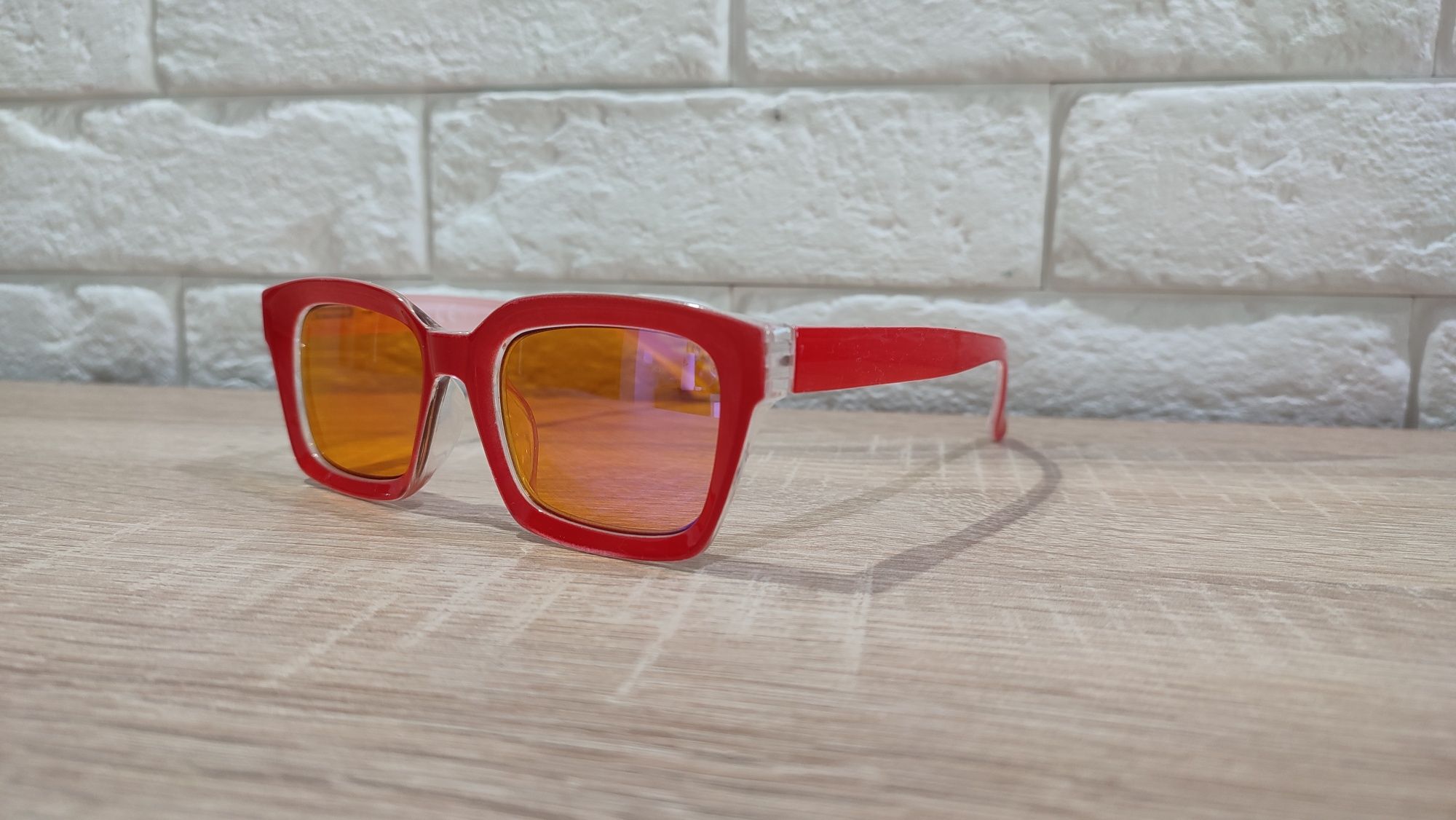 HIT! Solidne okulary przeciwsłoneczne korekcyjne plusy +0.75 z etui