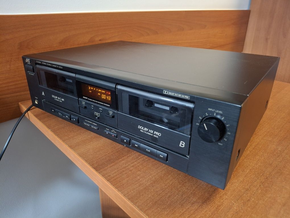 Deck JVC TD-W204 odtwarzacz kaset