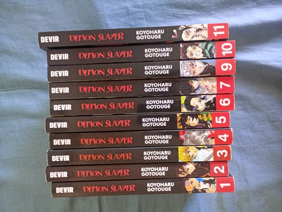 Mangà Demon Slayer 1 ao 11