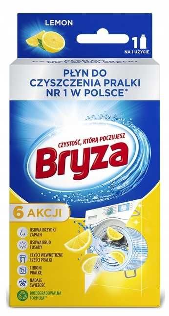 Bryza Płyn Do Czyszczenia Pralki LEMON 250ml