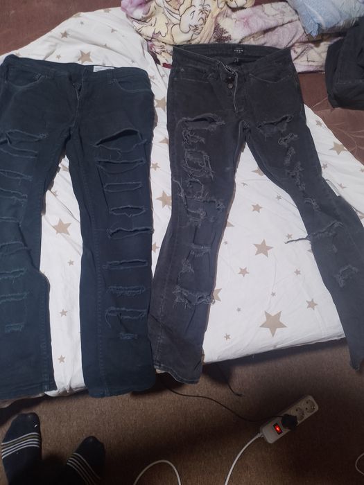 Джинсы с дырками , Skinny мужски брендовые