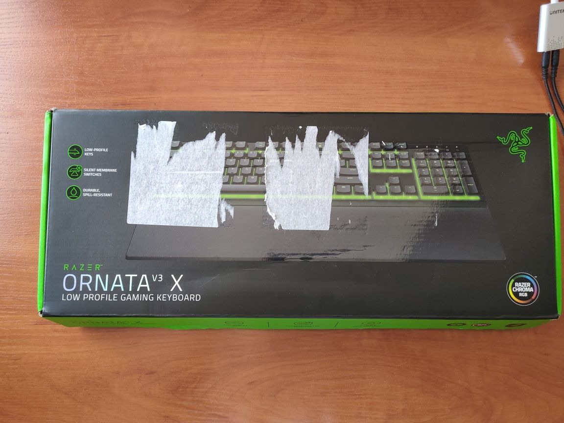 Klawiatura gamingowa Razer Ornata V3 X RGB z podpórką