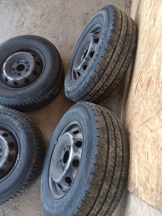 Fiat Ducato III koło felga felgi stalowe komplet 15" Opony KPL jumper