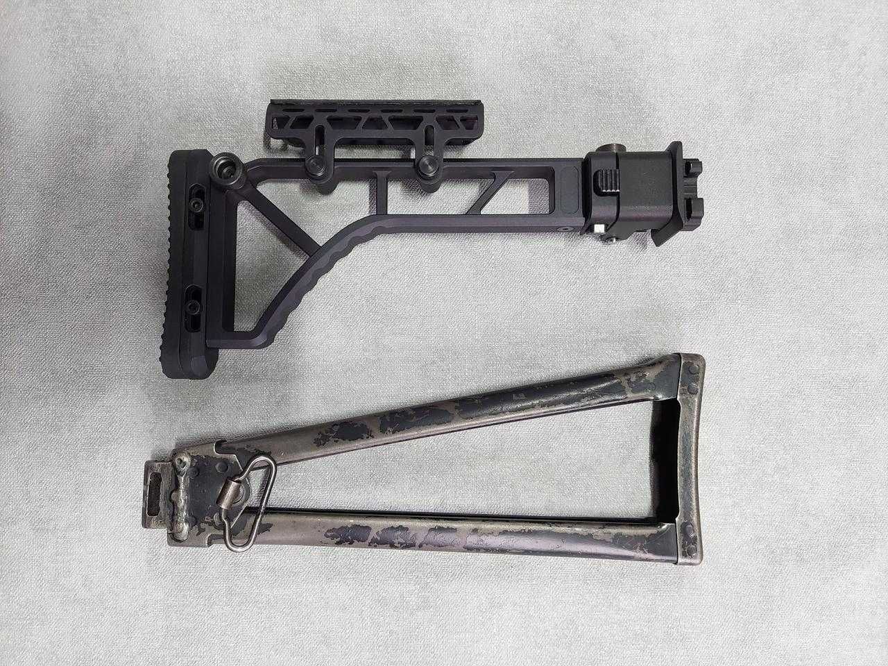 Приклад складний SKELETON для АК 74/ 47 чорний