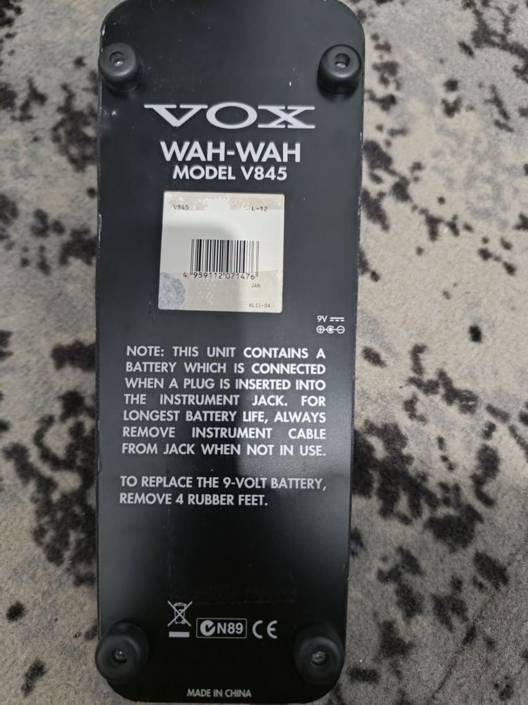 Wah wah Vox V845