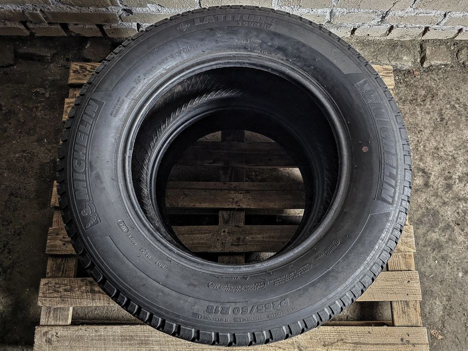 Пара 265/60r18 Michelin | 2024 | 6.5mm | Преміум всесезонні шини | 2шт