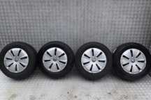 KOŁA FELGI STALOWE VW T5 T6 6,5JX16 ET 51 5X120 7LA601027 Z OPONAMI BRIDGESTONE LATO 215/65/16C 4X7MM 2023ROK KOMPLET