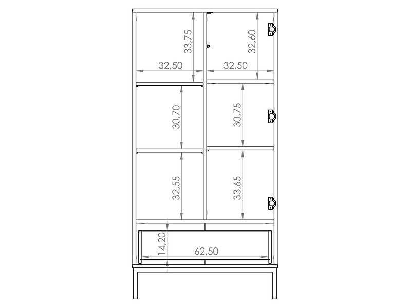 Kredens/Regał 70x140x41 (3-kolory) Darmowa dostawa