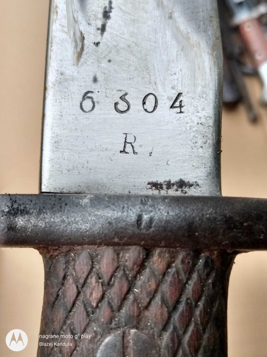 Bagnet hiszpański 1941 zgodne numery