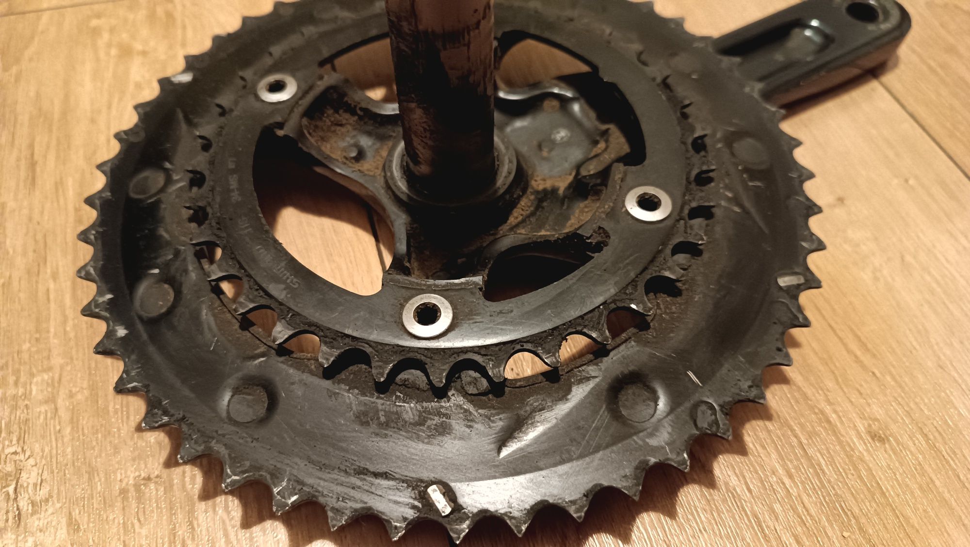 Korba, ramię Shimano FC RS510 11S 50-34 MS 175 jak 105 - mocno używana