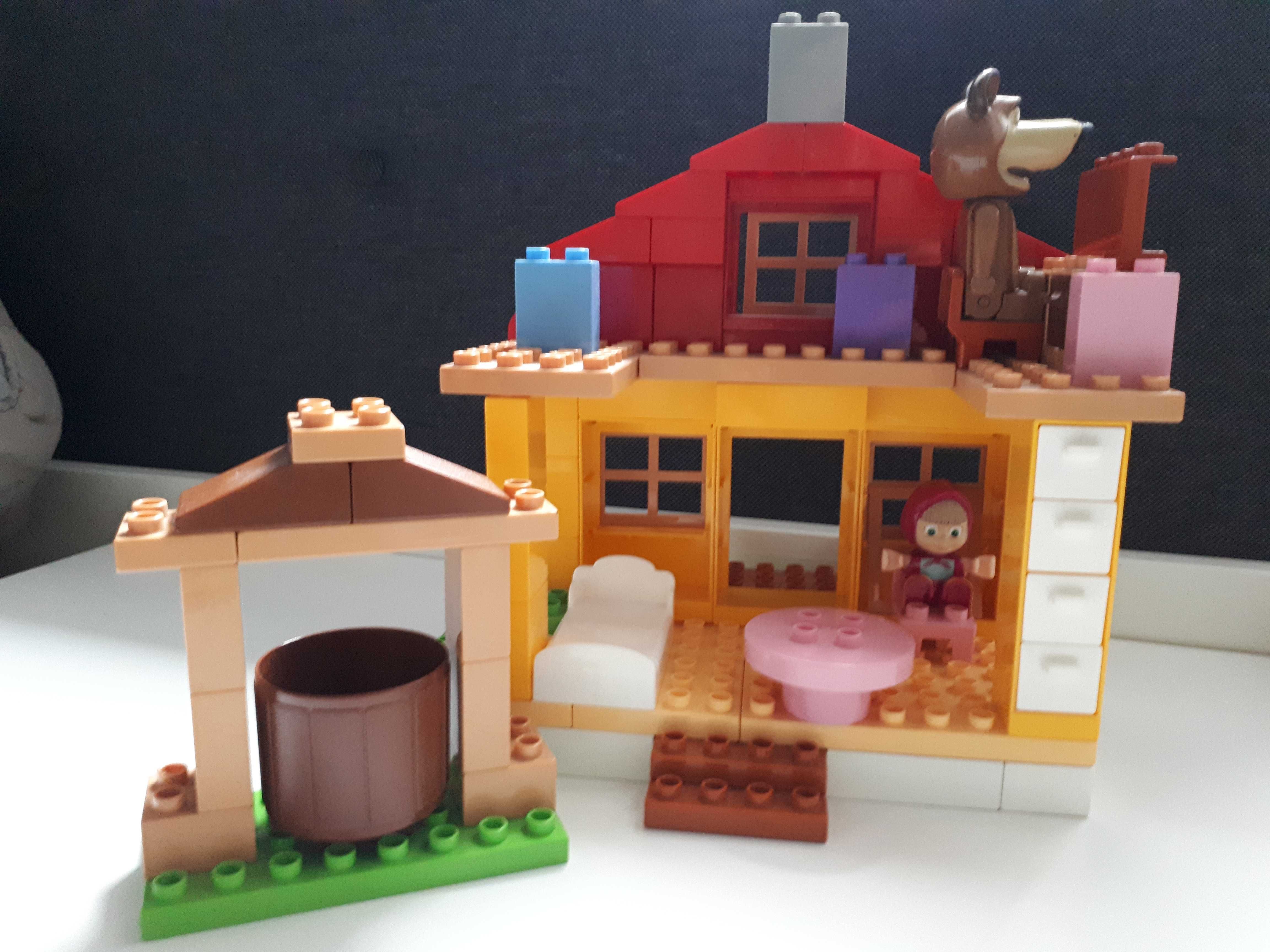 Masza i niedźwiedź, Unico, jak lego duplo, dom, PlayBig Bloxx