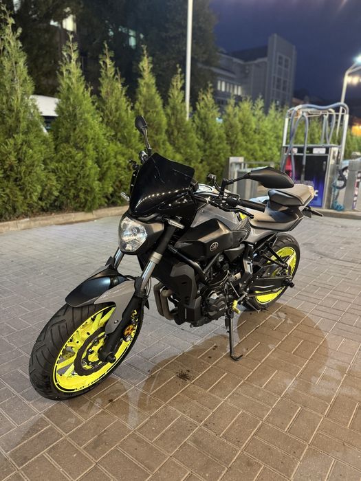 Продам Yamaha MT 07 2017года