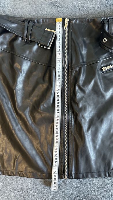 Спідниця юбка  зі штучної шкіри, під шкіру розмір XL-XXL 50-52 розмір