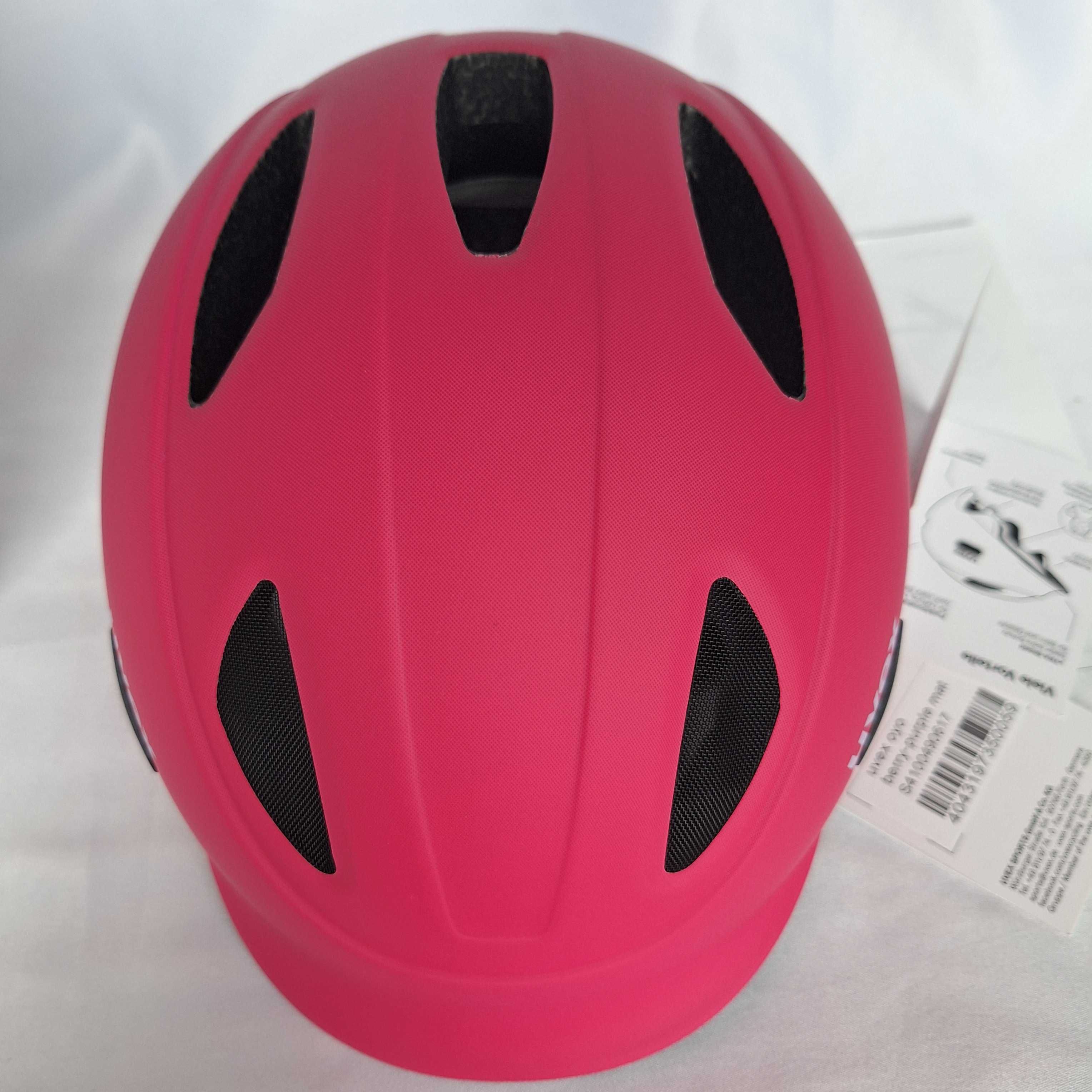 Kask rowerowy dziecięcy Uvex Oyo Berry Purple Mat S 50-54cm