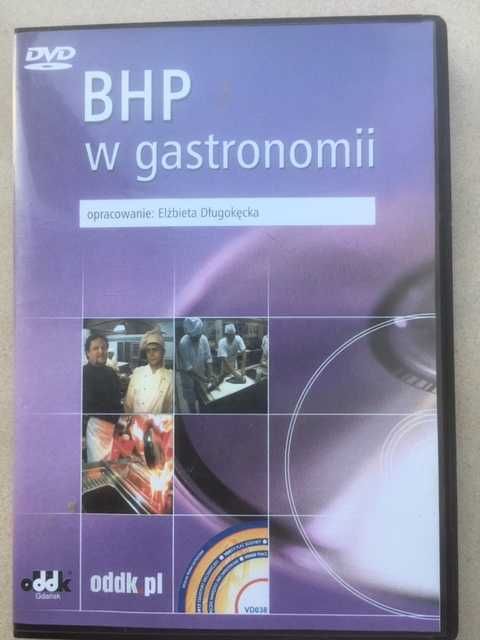 BHP w gastronomii. Film DVD