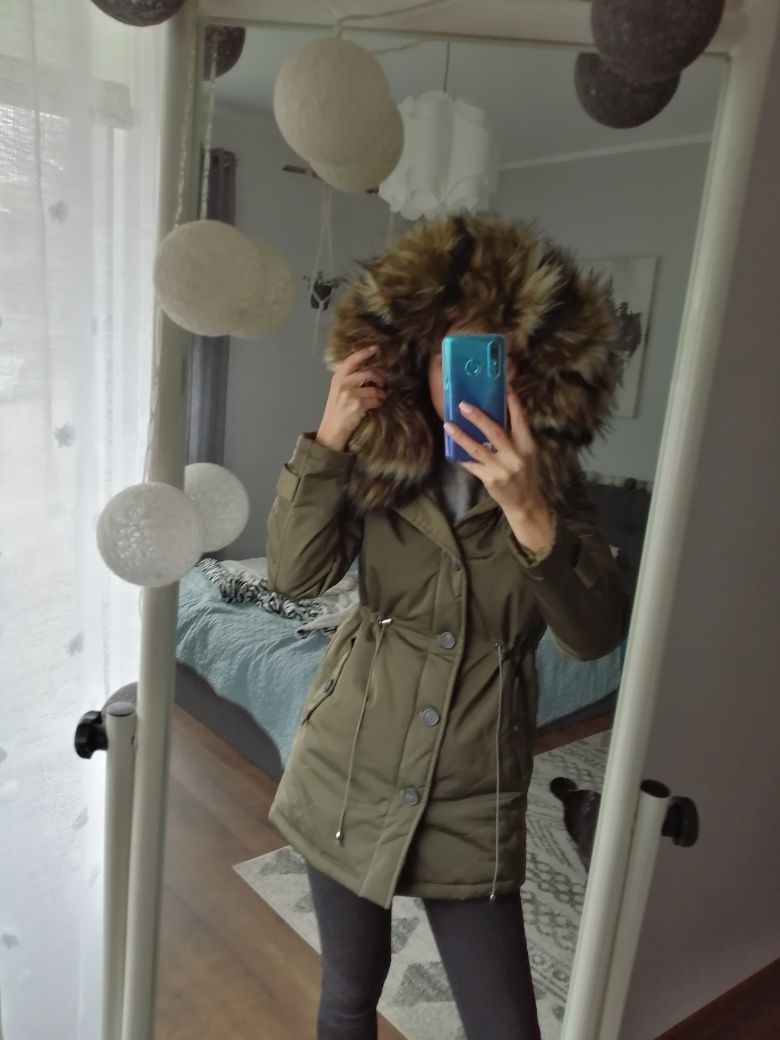 Kurtka zimowa parka S