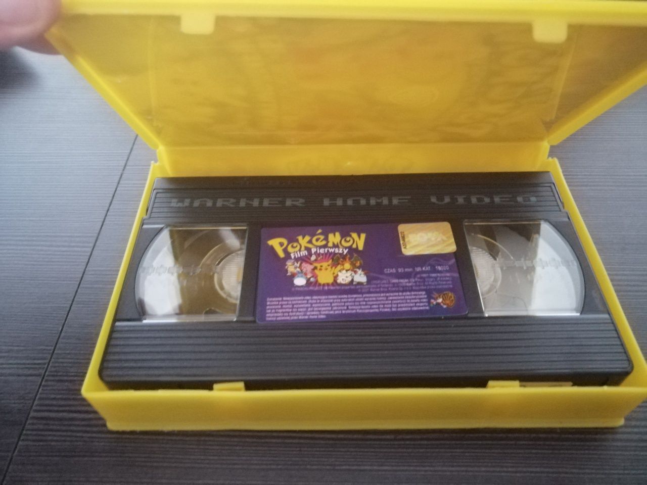 Pokemon Film Pierwszy VHS