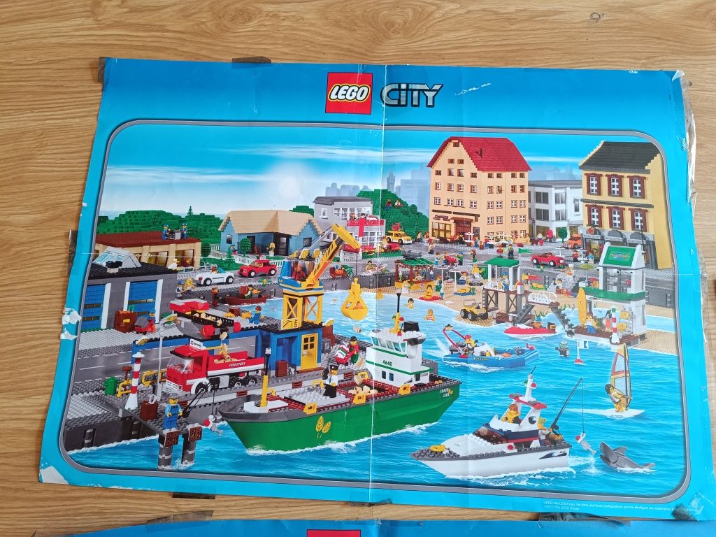 LEGO City/plakaty/prospekt/pociągi/port/NASA