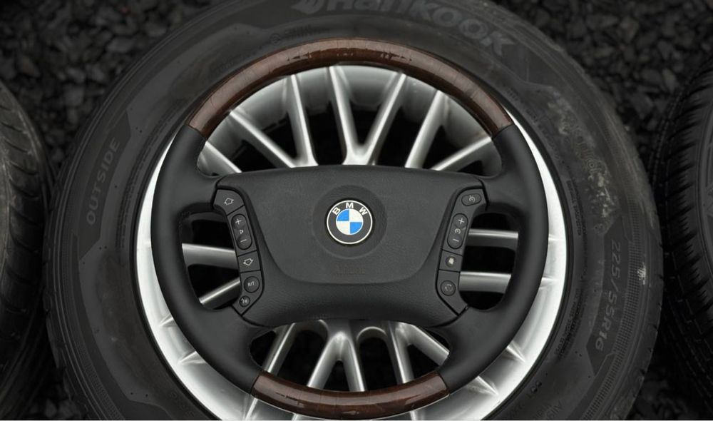 Руль Баранка Кермо БМВ Е39 Individual Шрот Мульти руль BMW дерево шрот